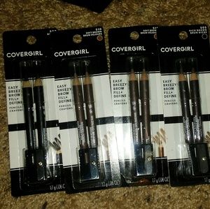 set of 5 Cover girl eyebrow fill and define